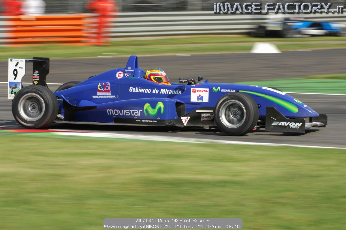 2007-06-24 Monza 143 British F3 series